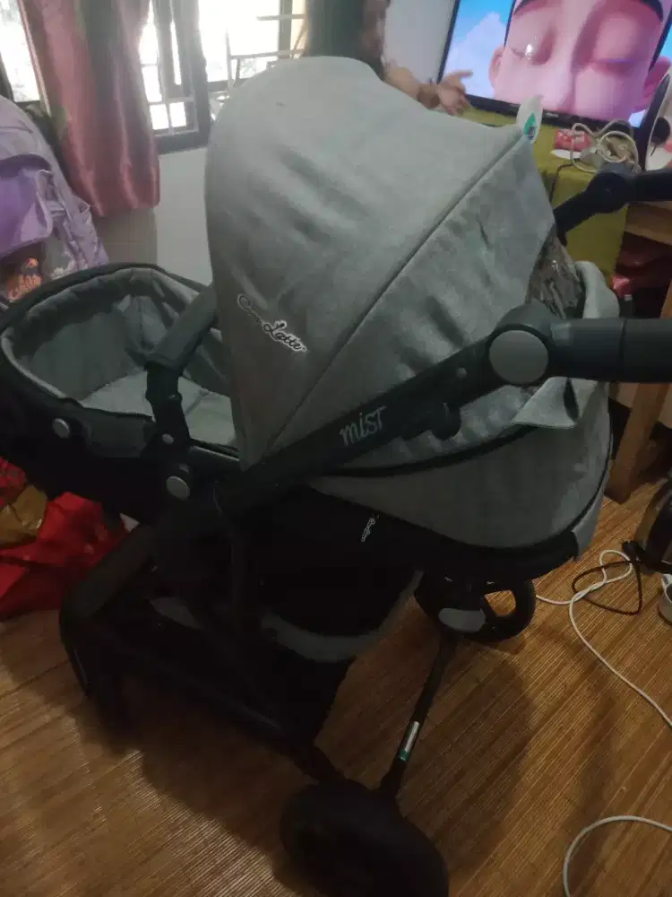 Stroller Coco latte mist BNS SERIES
