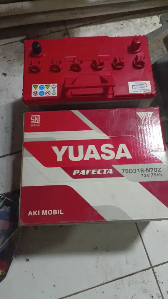 Aki mobil yuasa bekas elf