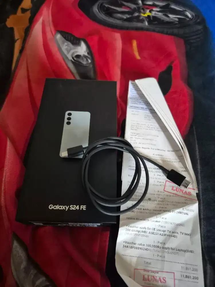 BACA DESKRIPSI : SAMSUNG S24 FE - 8/256