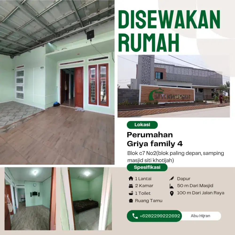 Di kontrak kan rumah