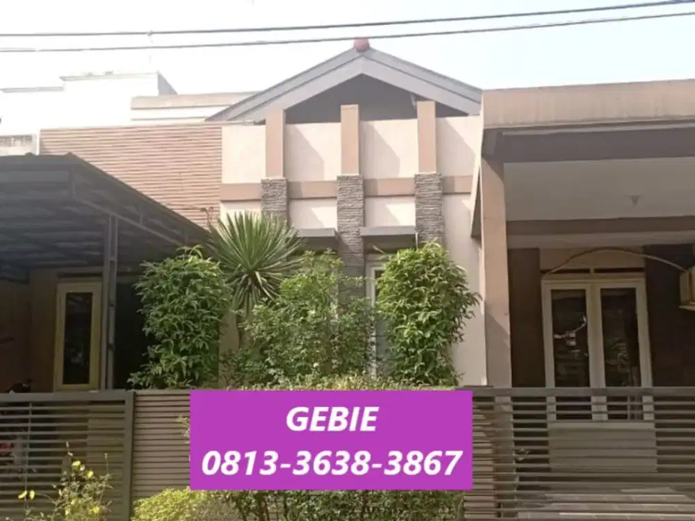 Rumah Fully Furnished 1 Lantai di Sektor 5 Bintaro Jaya AF-17459