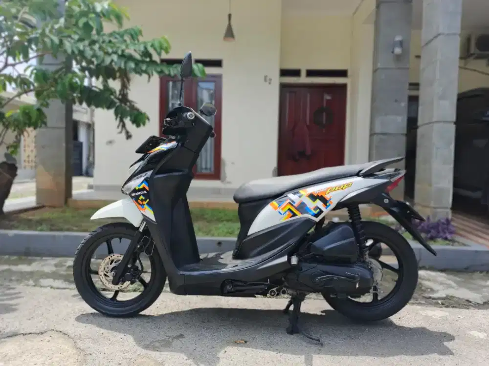 Honda Beat Pop tahun 2016 motor Baguss