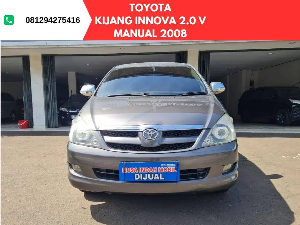 Toyota Kijang Innova 2.0 V MANUAL 2008