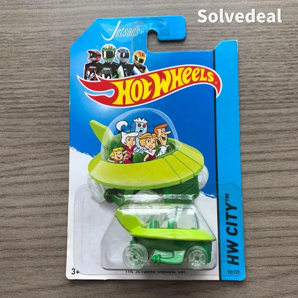 Hot Wheels The Jetsons Capsule Car 2014 Sublime Hijau – Baru
