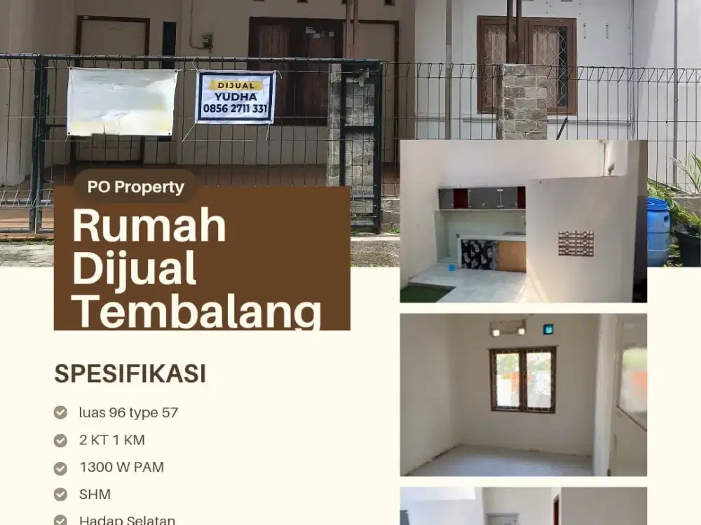 Rumah tembalang Pesona Asri Siap Huni Tenang Nyaman dan Dekat Kampus Undip
