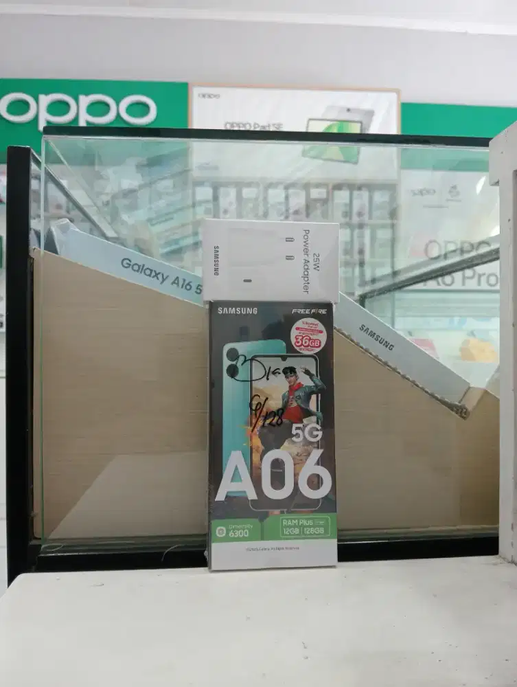 SAMSUNG A06 5G 6/128 NEW MURAH QR GADGET