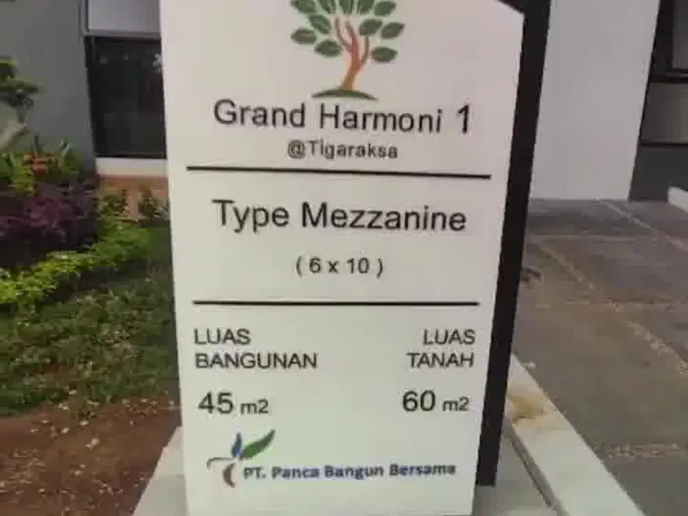 Grand Harmoni 1 Tigaraksa – Type Mezzanine Rumah Subsidi Rasa Modern, Lebih Lega & Estetik!