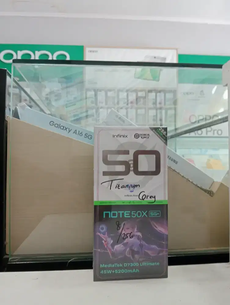 INFINIX NOTE 50X 8/256 NEW MURAH QR GADGER