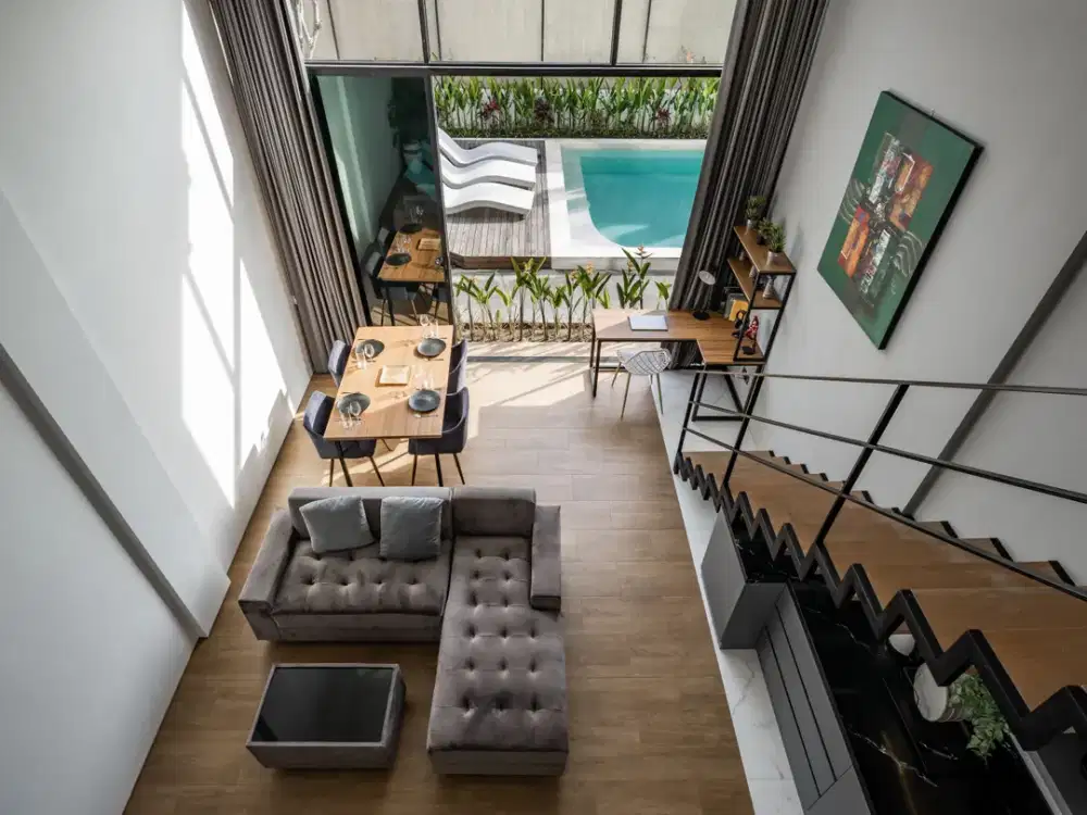 Leasehold - Canggu Comfort & Convenience: Leasehold Apartment with Pool Access, Bali