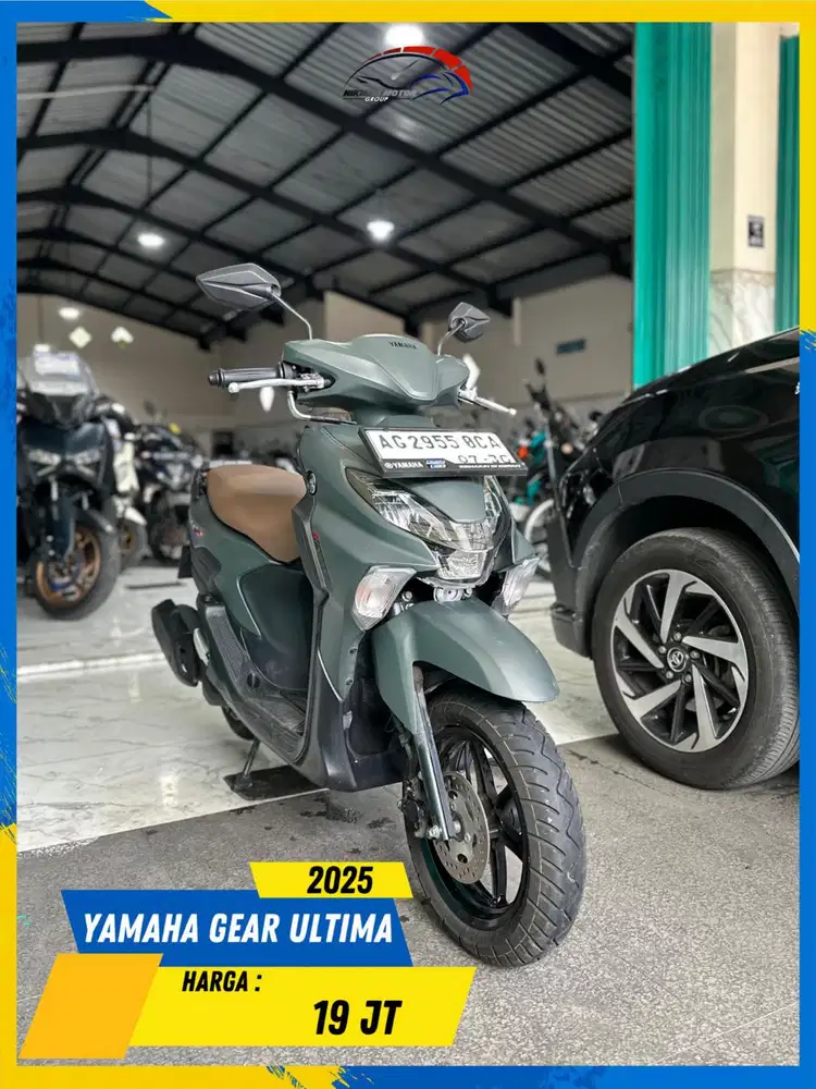 YAMAHA GEAR ULTIMA 2025 PLAT AG MURAH POLL HIKMAH MOTOR KEPUH MALANG