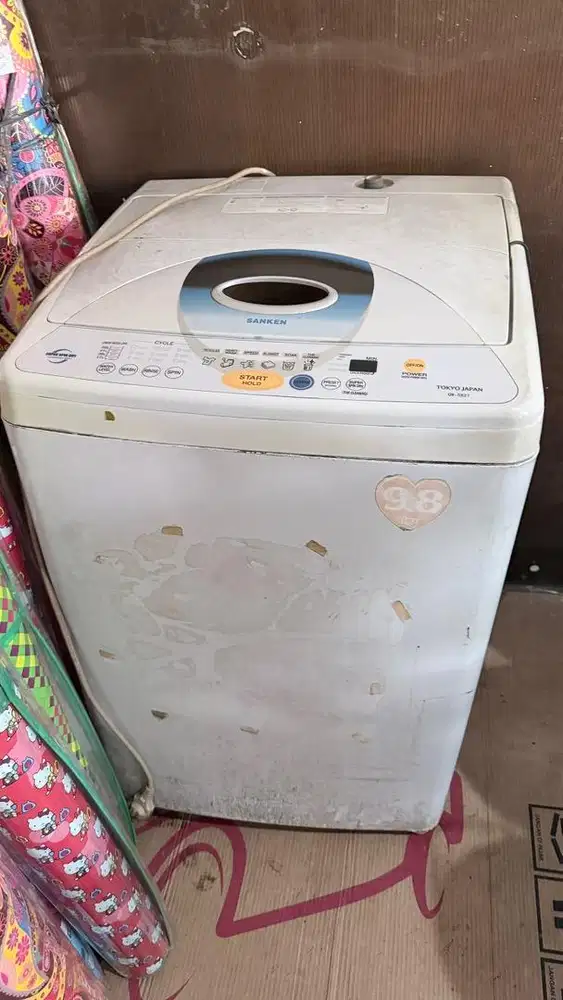 Mesin cuci 1 tabung bekas