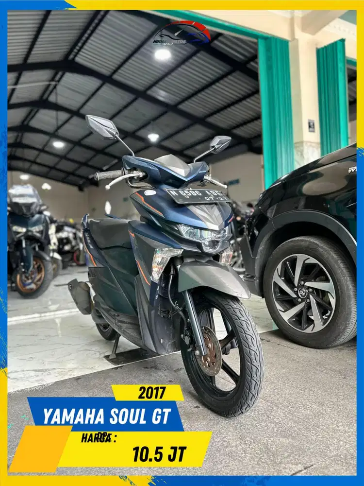 YAMAHA SOUL GT 2017 BEKAS RASA BARU BOSSKU HIKMAH MOTOR KEPUH MALANG