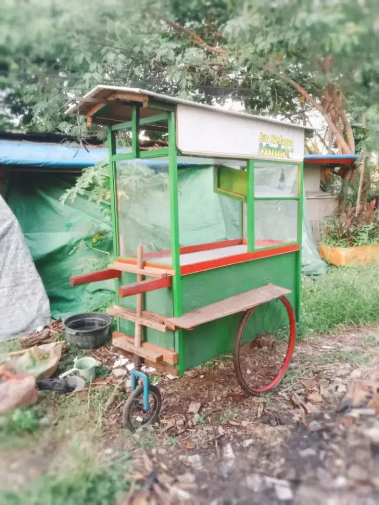 Dijual gerobak second price bisa nego tipis ya gan