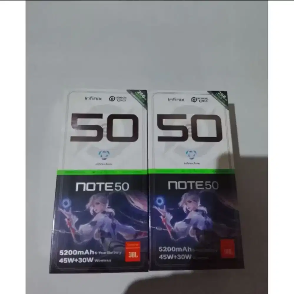 Promo INFINIX NOTE 50 NEW SEGEL