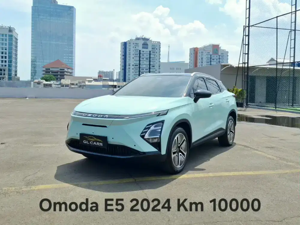 Omoda E5 EV Cash Km 10Rb 2024 Hijau Muda Chery Tipe Tertinggi