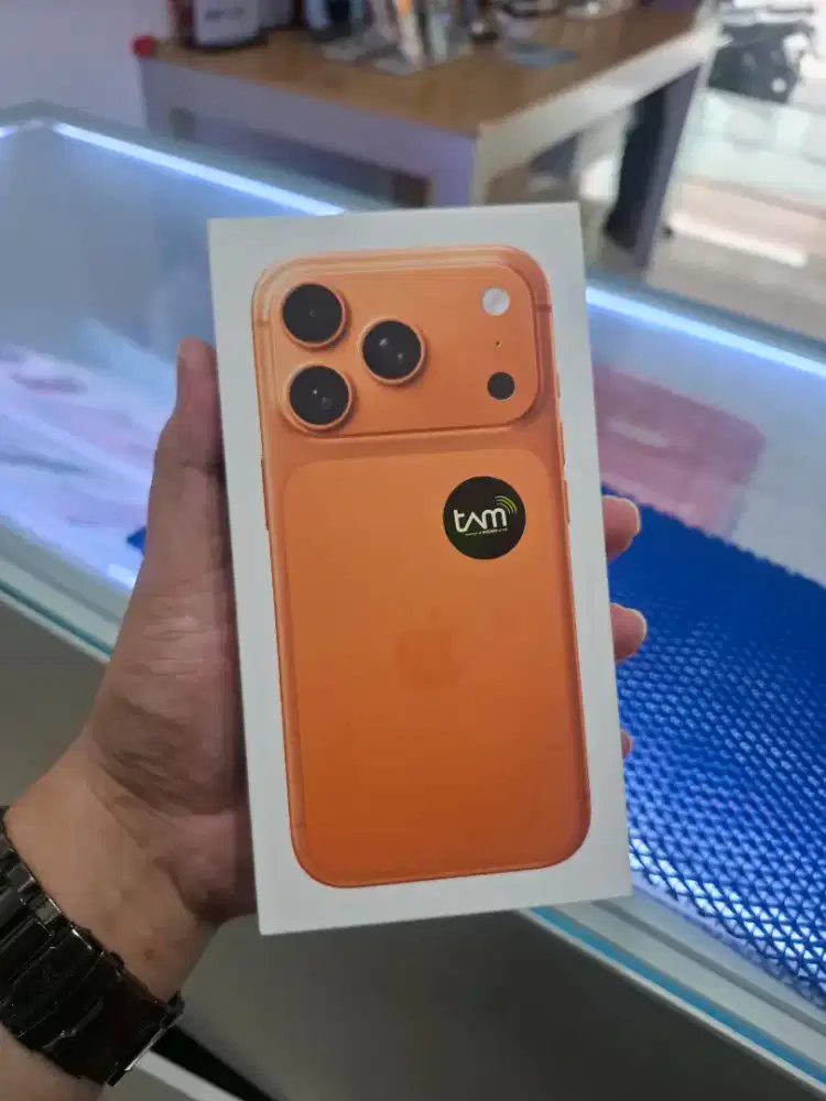 NEW IPHONE 17 PRO 256GB COSMIC ORANGE ORI GARANSI RESMI