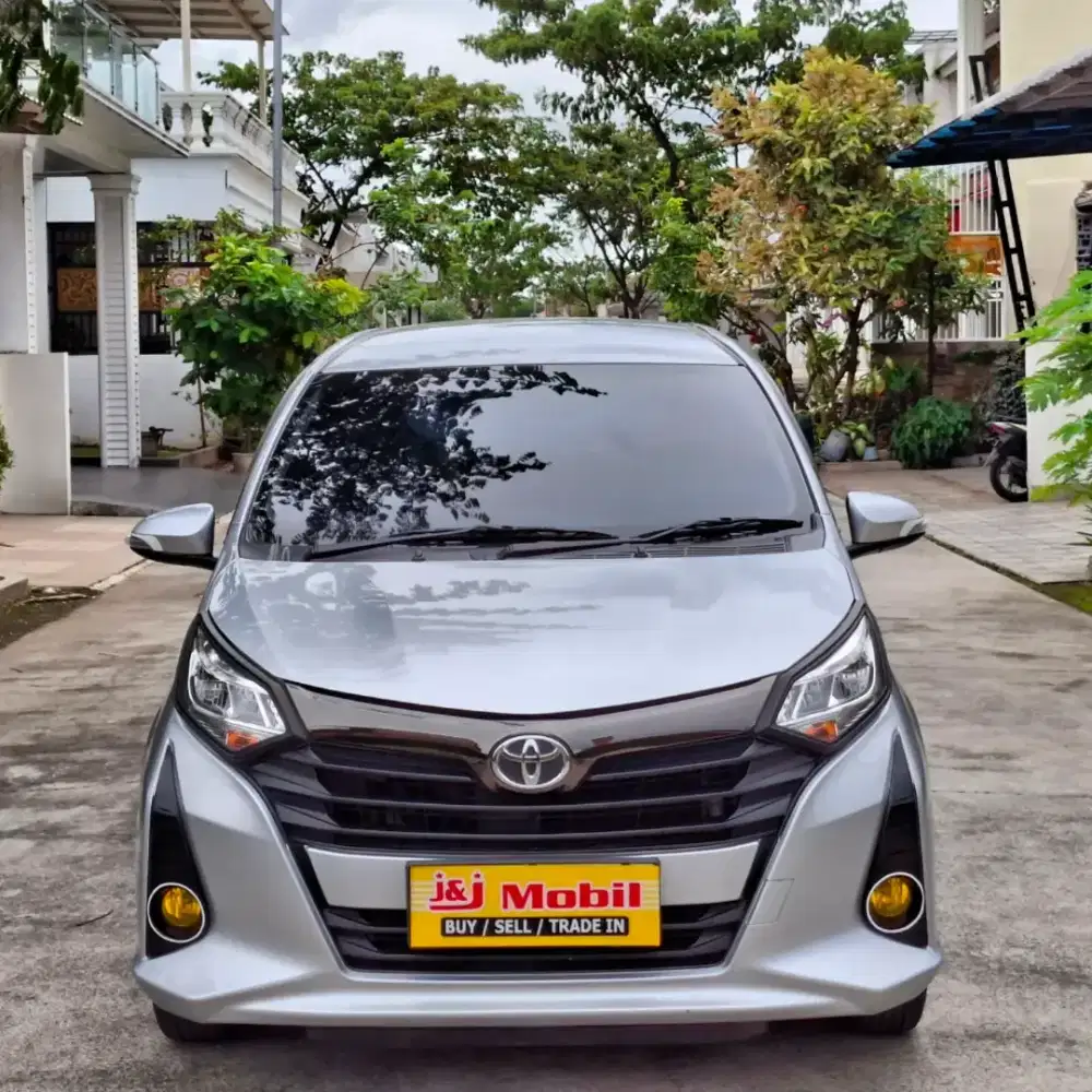 (ODO 50 RB)TOYOTA NEW CALYA G AUTOMATIC 2020 MEDIUM SILVER ISTIMEWA