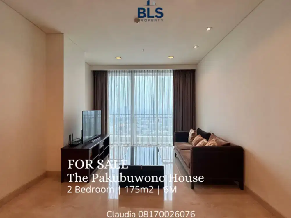 FOR SALE Apartment The Pakubuwono House 2BR