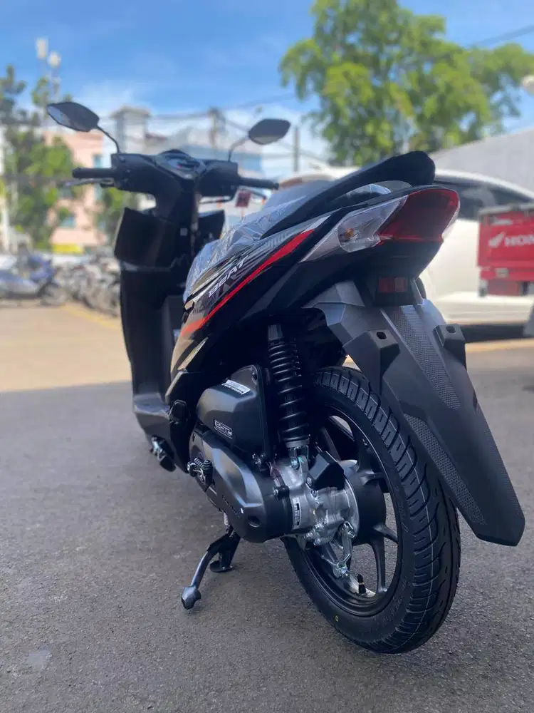 Beat Sporty Cbs Hitam