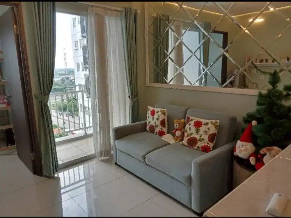 Dijual Apartment Metro Garden Luas 49m2 Tipe 2 BR Full Furnished
