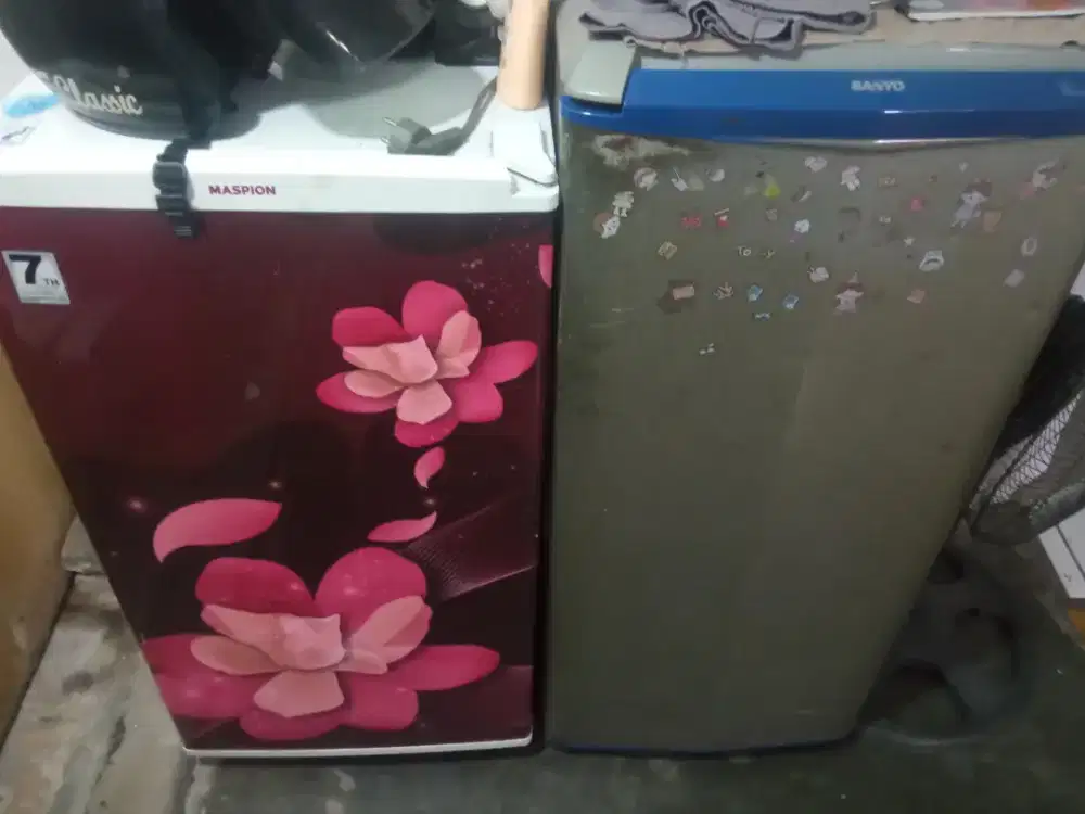 Kulkas Sanyo Dan Maspion