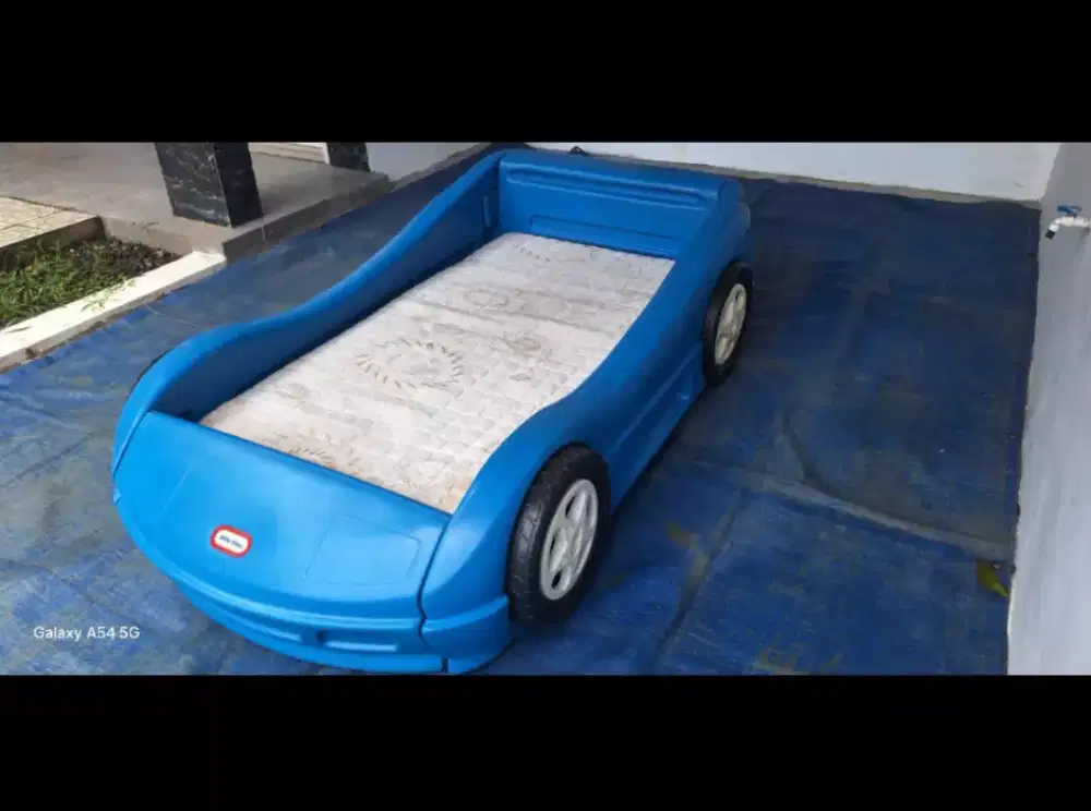 Jual cepat Dipan karakter mobil Little Tikes set kasur latex