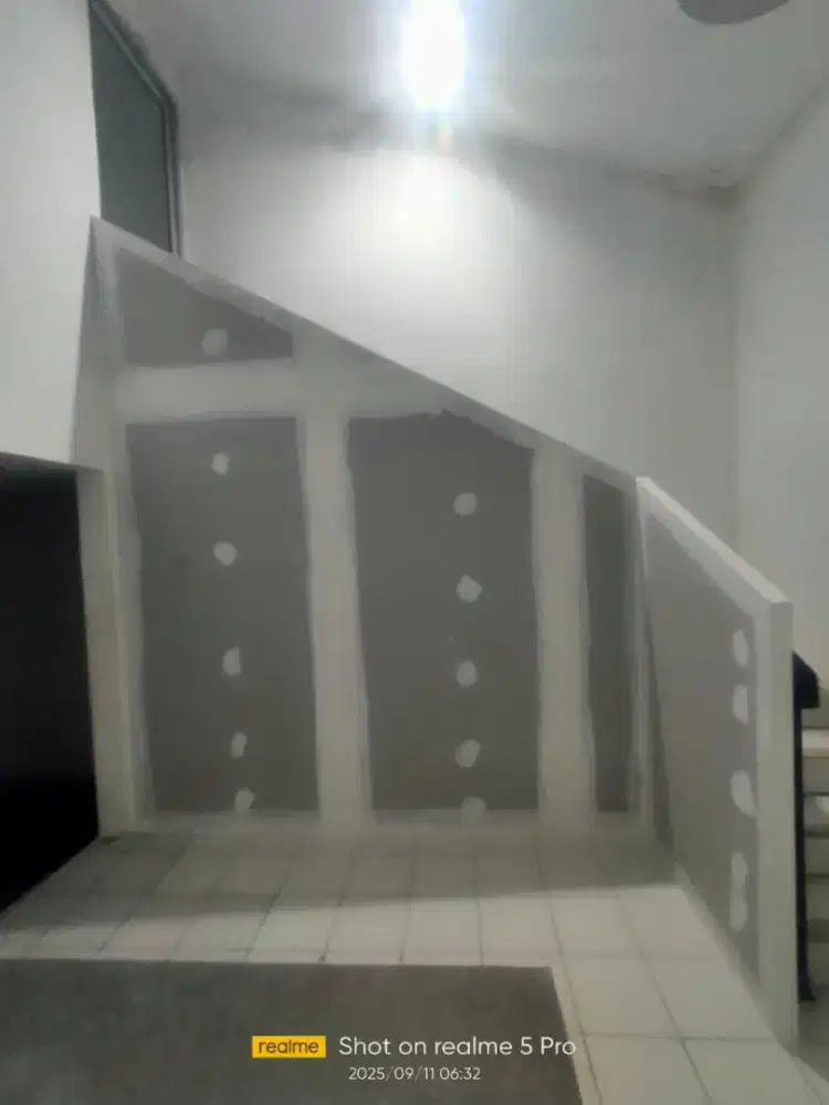 Penyekat ruangan outdoor dan indoor dekorasi rumah jasa pasang gypsum