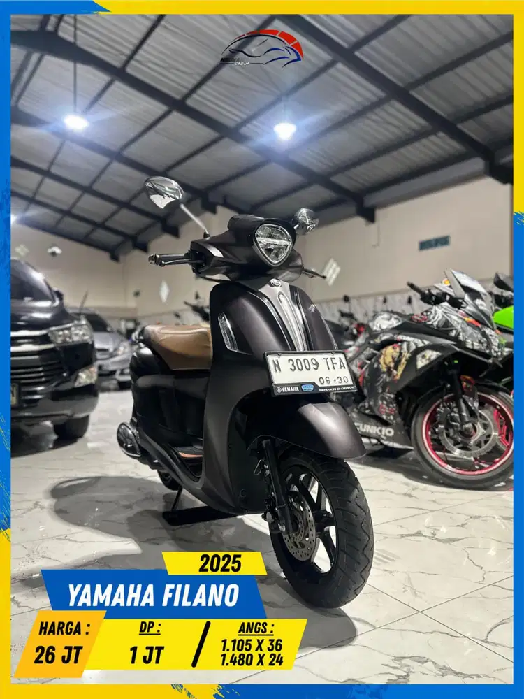 YAMAHA GRAND FILANO 2025 READY MASZEHH HIKMAH MOTOR KEPUH MALANG