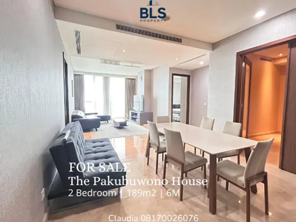 FOR SALE Apartment The Pakubuwono House 2Bedroom
