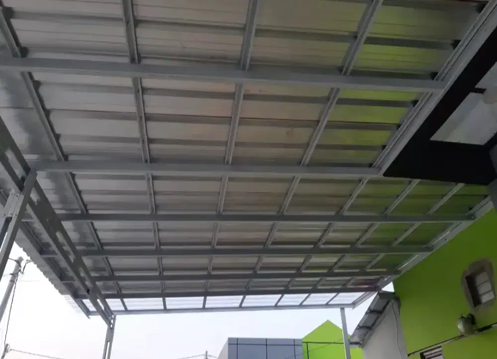 Pasang kanopi baja ringan promo