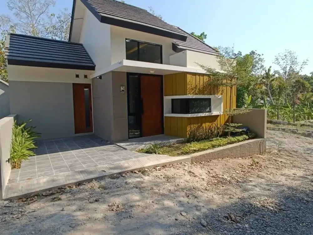 Rumah dekat Kampus UMY dalam Minicluster Banaran Bangunjiwo Jogja Selatan Siap Huni
