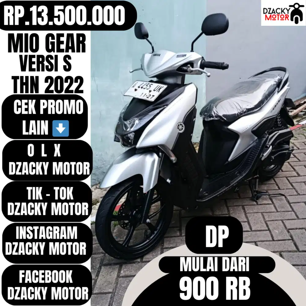 MIO GEAR VERSI S THN 2022 SECOND LIKE NEW