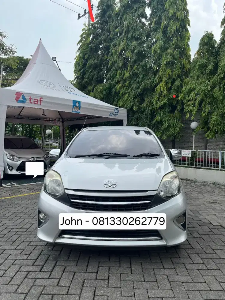 Toyota Agya Silver 2015 ; A/T