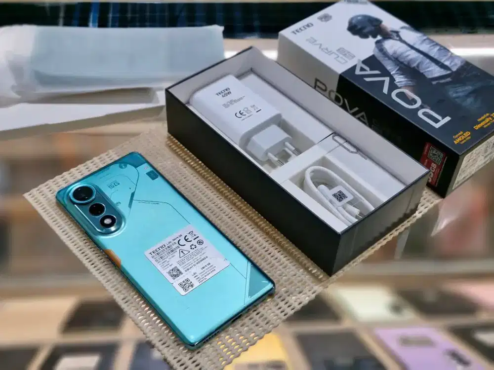 Tecno pova curve 5g baru 1 bulan Kondisi 99.9 Like new