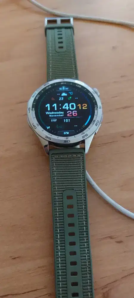 Huawei watch gt 4 green