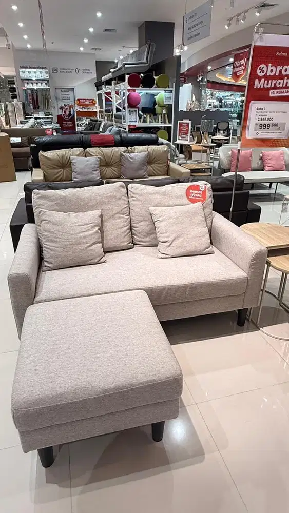 Sofa sectional minimalis
