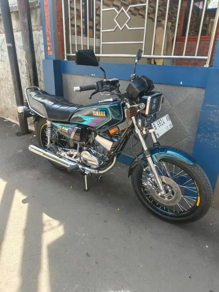 YAMAHA RX KING MASTER 1996 HIJAU MULUS GLOWING
