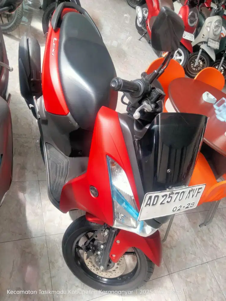 Yamaha lexi tahun 2018