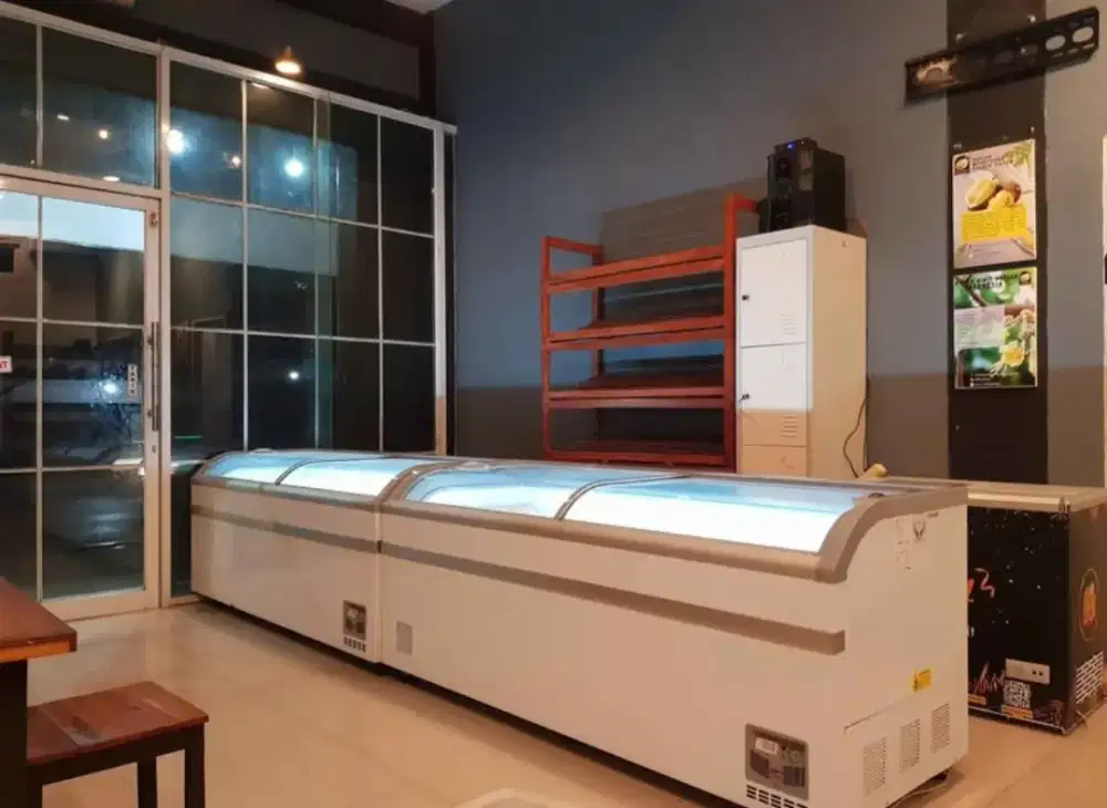 All frezer dan showcase second like pemakaian pribadi