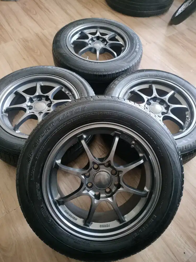 Velg New Baru Variasi Enkai CE 28 Ring 15 Pcd 4x100