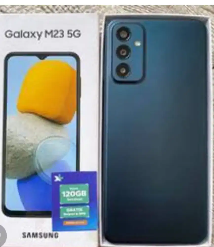 Murah hp Samsung M23 5G 6/128 lkp, bs TT