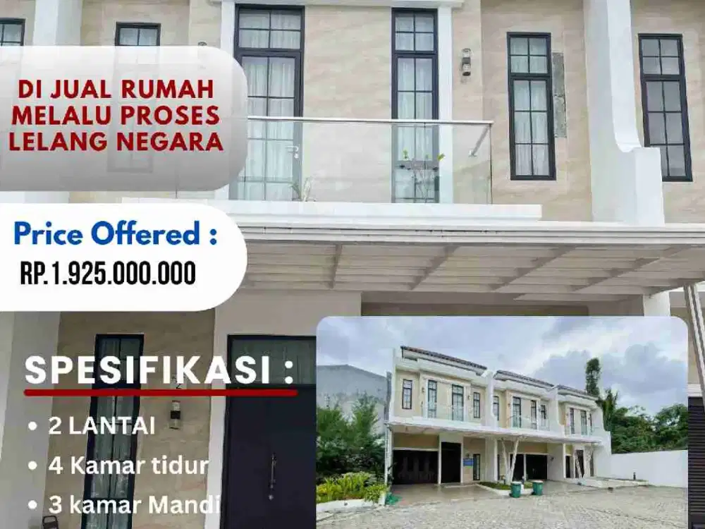 RUMAH DI JUAL