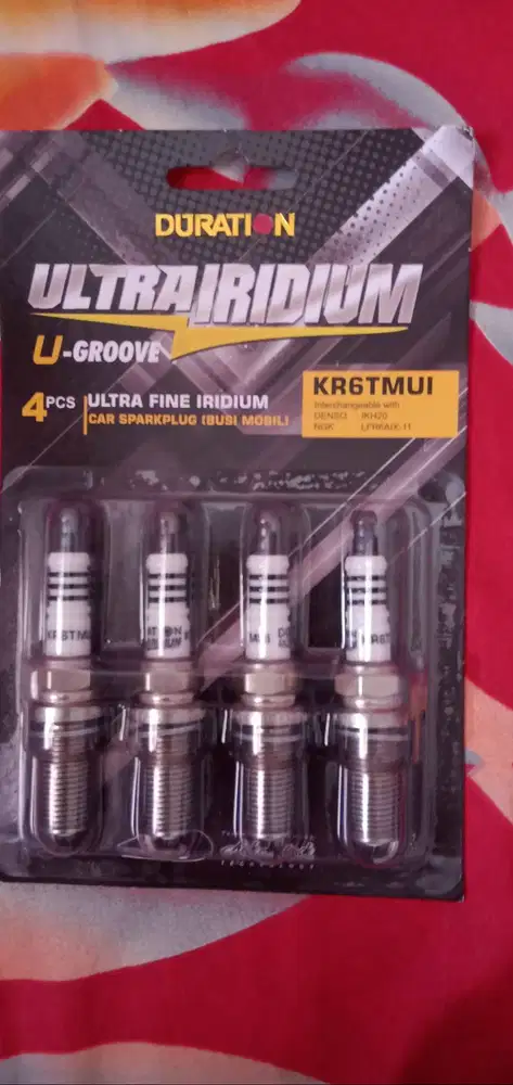 Busi ultra-Iridium merk Duration  innova,fortuner,etios,x-trail.,dll
