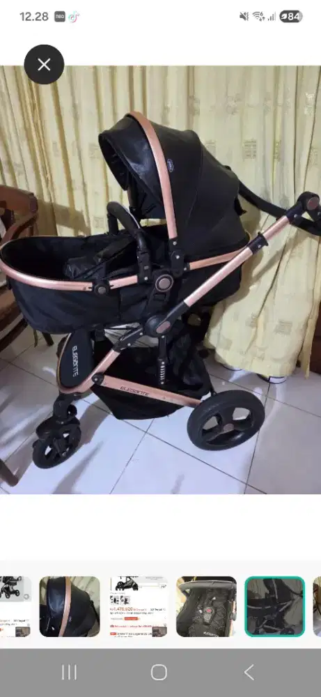 Stroller bay brand Pliko Elegante