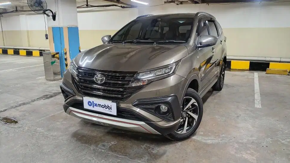TDP 9,JT Toyota Rush 1.5 TRD Sportivo Bensin-AT Coklat 2019
