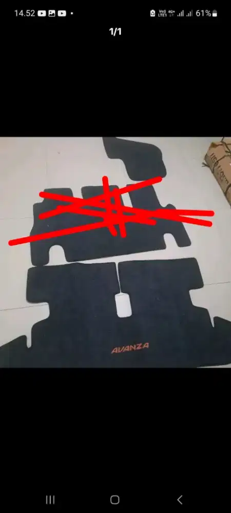 Karpet avanza original bawaan.bludru.full shet.bisa beli terpisah juga