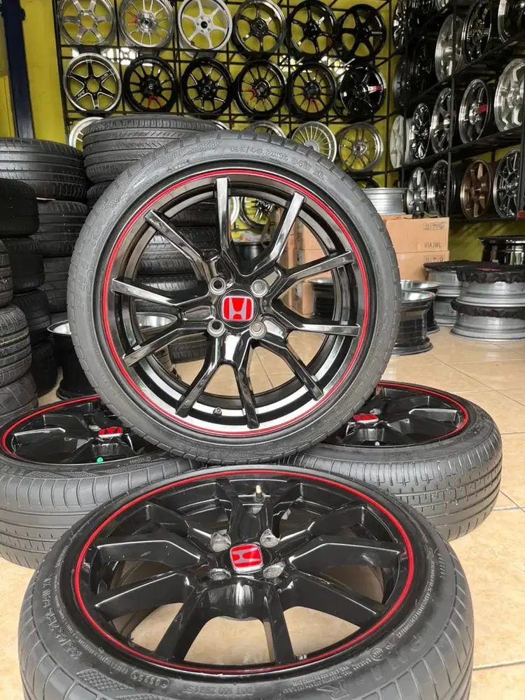 VELG REP HONDA TIPE-R 16 H4x100 BRIO,JAZZ,CITY,AGYA,AYLA,FREED,MOBILIO