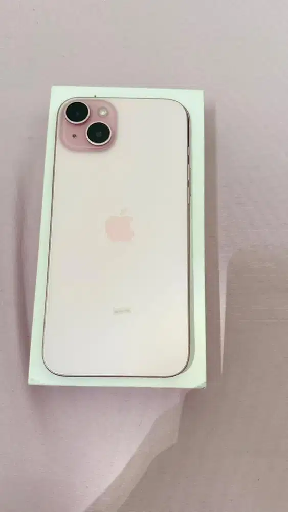 iphone 15plus pink 128gb ibox