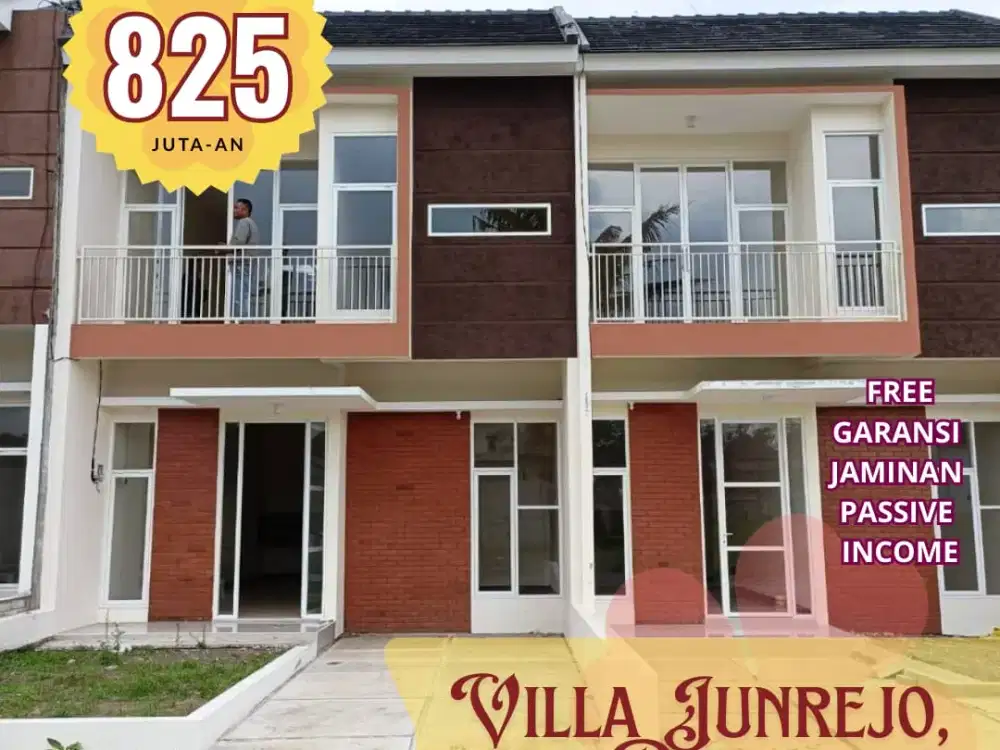 Dijual Cepat! Villa Strategis di Junrejo, Kawasan Wisata Batu