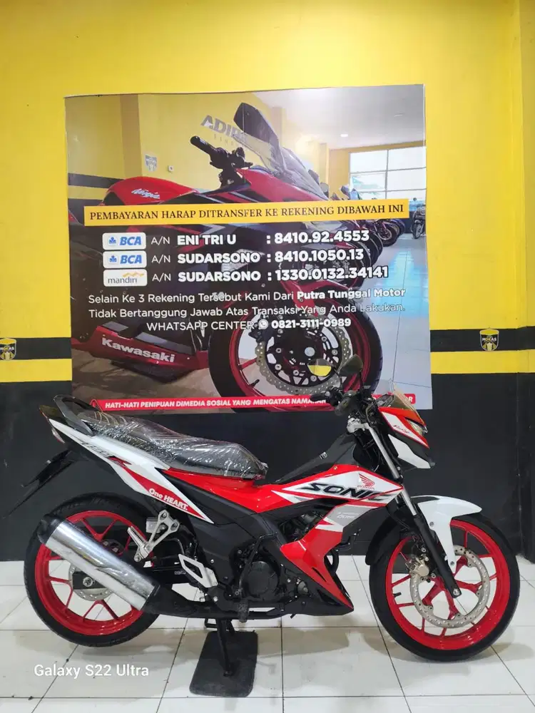 SONIC 150 TAHUN 2023(PUTRA TUNGGAL MOTOR)